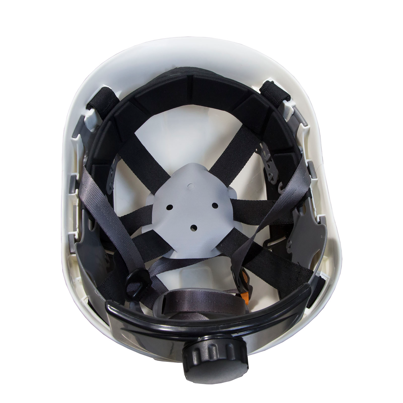 Ventilated Rescue Hard Hat with Adjustable 6 Point Suspension
