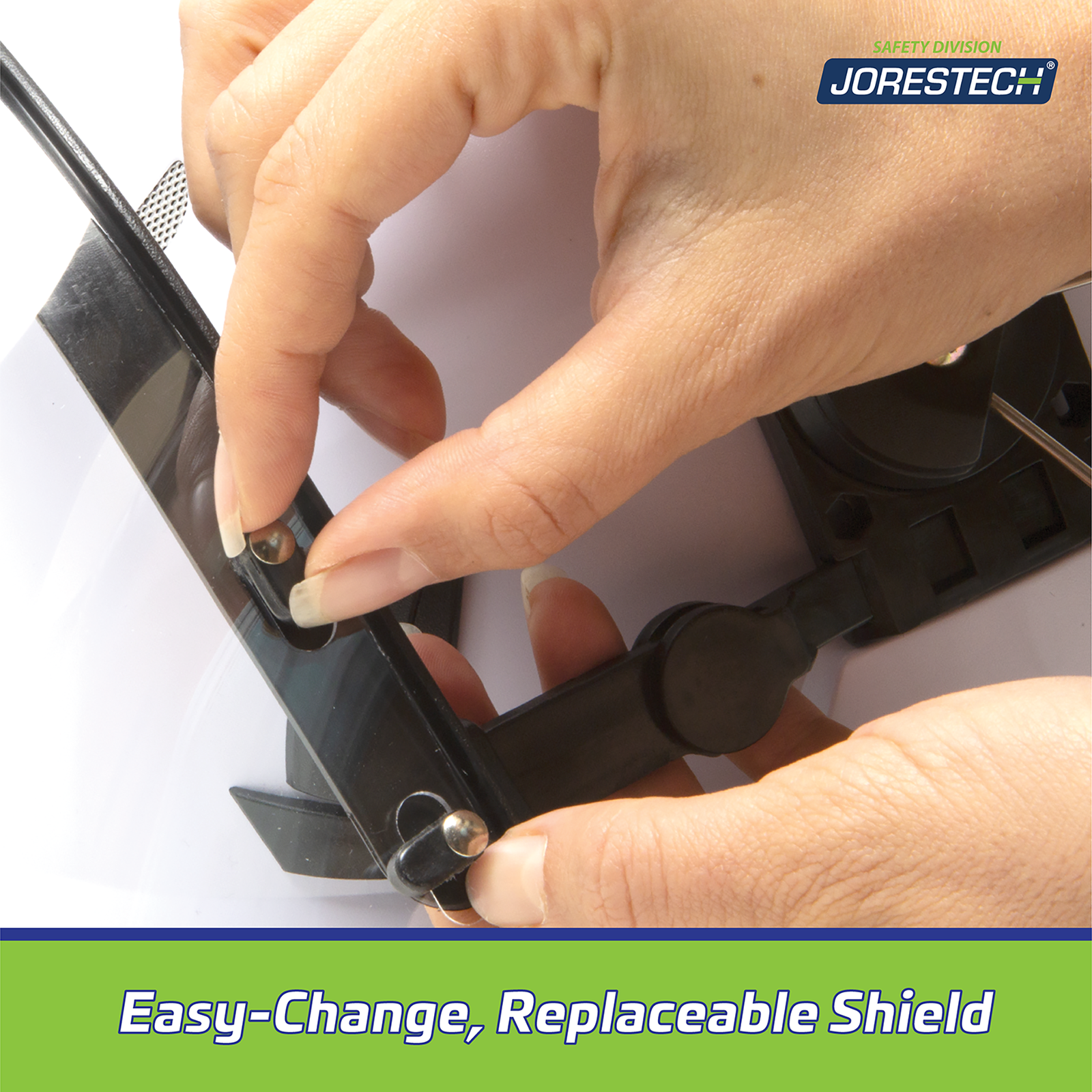 Ventilated Safety Work at Height Helmet System with Face Shield and Earmuffs