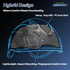 Safety Work at Height Helmet System with Iron Mesh Face Shield and Earmuffs