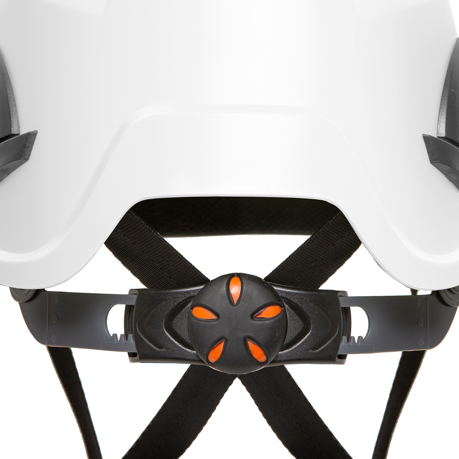 Ventilated Work at Height Hard Hat with Anti-Intrusion Mesh and  4 Point Suspension