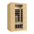Blisspod, Vienna, Far Infrared Sauna Canadian Hemlock Very Low EMF Sauna, 4 Heaters – 2 Persons