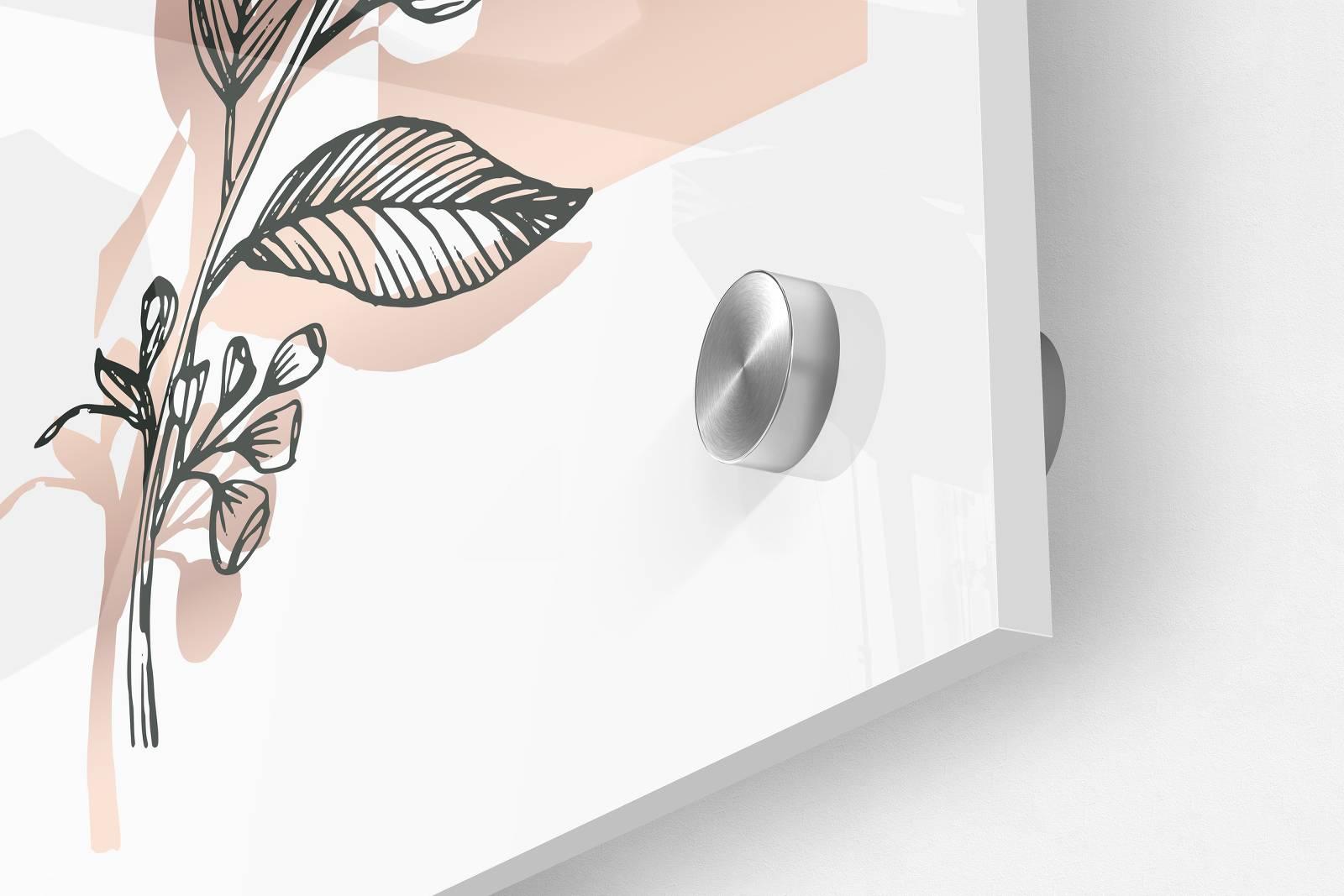 Foliage Pattern Set of 3 Prints Modern Wall Art Modern Artwork