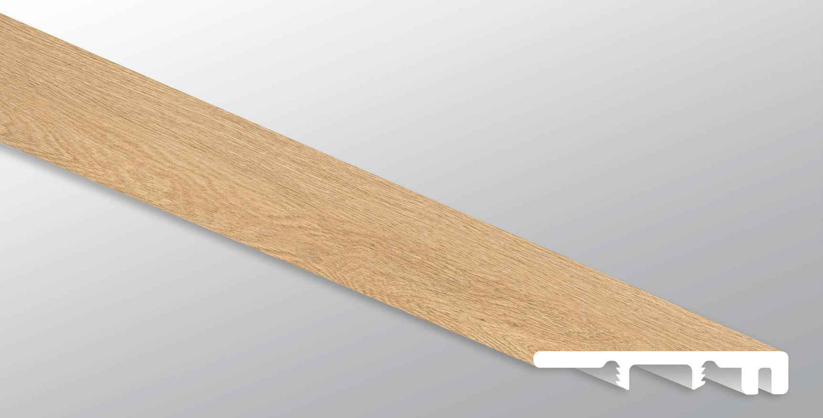 Bayside Buff Luxury Vinyl End Cap Molding - MSI Everlife Collection