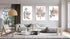 Foliage Pattern Set of 3 Prints Modern Wall Art Modern Artwork
