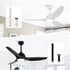 52" Vaczon 3 Blades Ceiling Fan with LED Light and Remote Control