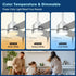 Vaczon 42 Inch 3-Blades Modern Ceiling Fan with Remote Control and LED Light