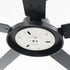 Vaczon 52 Inch 5 Blades DC Motor Modern Downrod Ceiling Fan with LED Light and Remote Control