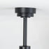 Vaczon 52 Inch 5 Blades DC Motor Modern Downrod Ceiling Fan with LED Light and Remote Control