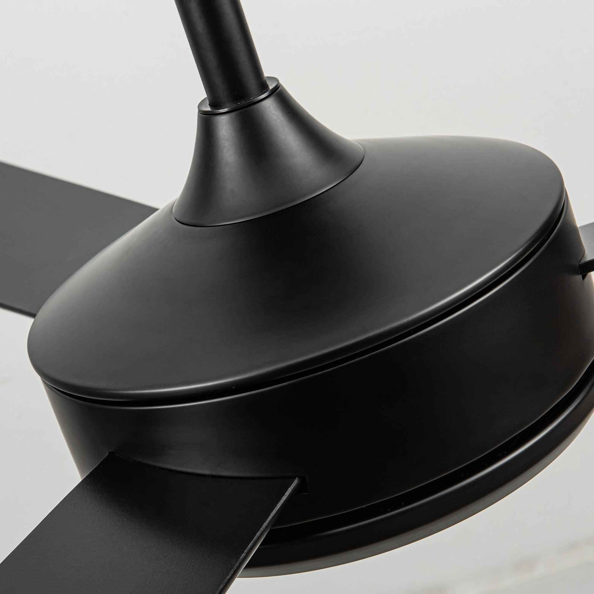 52" Midtown Industrial DC Motor Downrod Mount Reversible Ceiling Fan With Remote Control