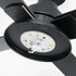 Vaczon 52 Inch 4 Blades DC Motor Modern Downrod Ceiling Fan with LED Light and Remote Control