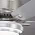 Vaczon 52 Inch Double-sided Blades Flush Mount LED Ceiling Fan with APP and Remote Control