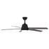 52" Vaczon 5 Blades Ceiling Fan with LED Light and Remote Control