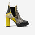 Vegan Elastic Designer Boot BYMANYC ® New York Urban Black