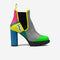 Vegan Urban Elastic Boot BYMANYC ® New York Midnight Black