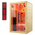 Blisspod I Venetian RED I All-In-One - Full Spectrum + Red Light Therapy I Indoor Premium Sauna I 2 Person