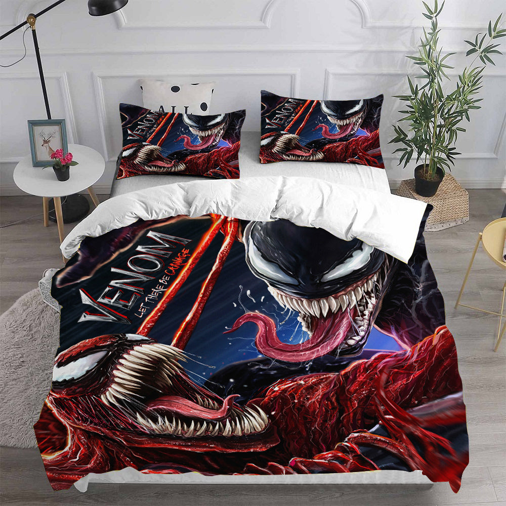 Venom 2 Let There Be Carnage Bedding Set Quilt Covers Without Filler