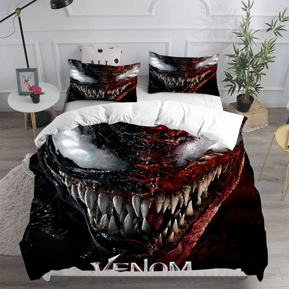 Venom 2 Let There Be Carnage Bedding Set Quilt Covers Without Filler