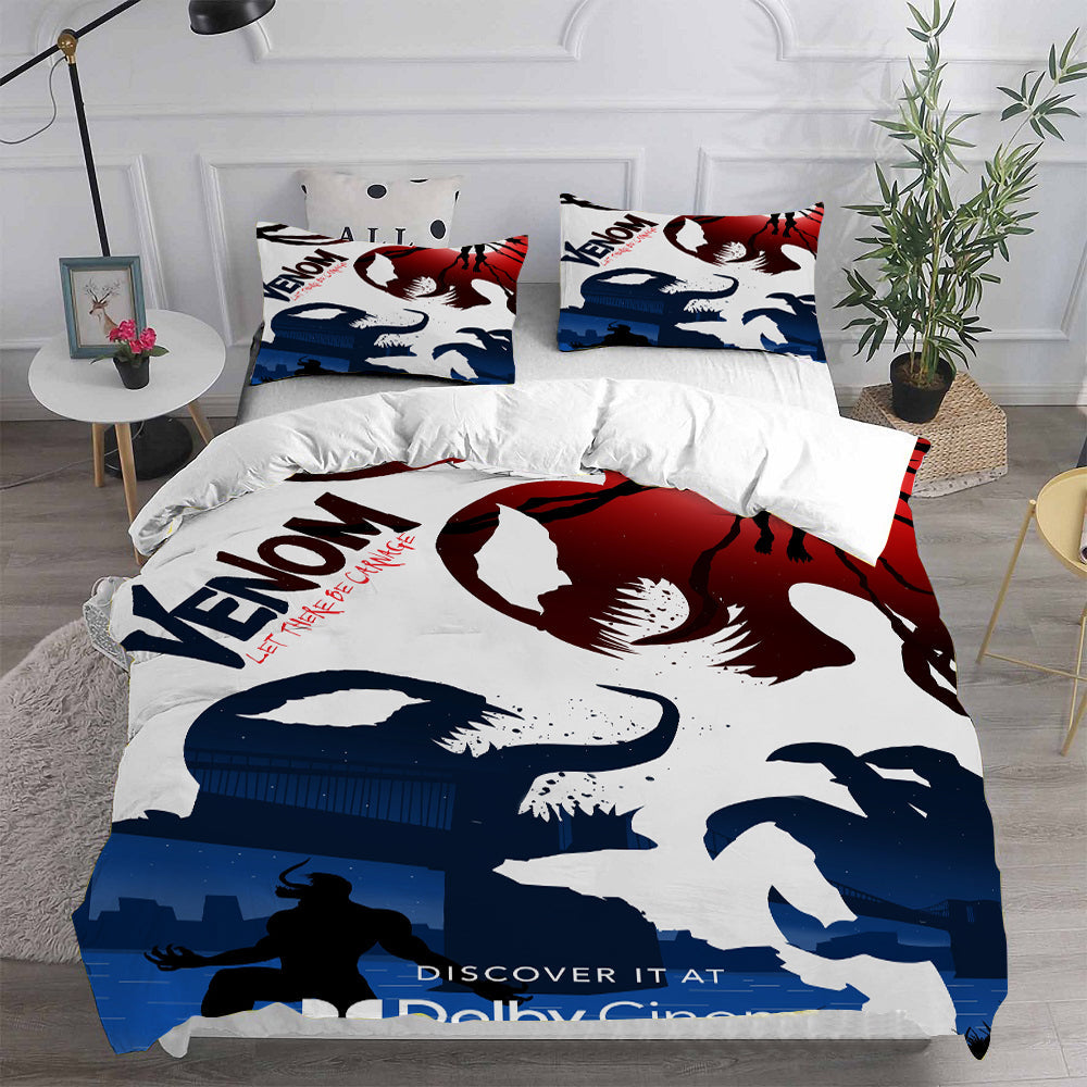 Venom 2 Let There Be Carnage Bedding Set Quilt Covers Without Filler