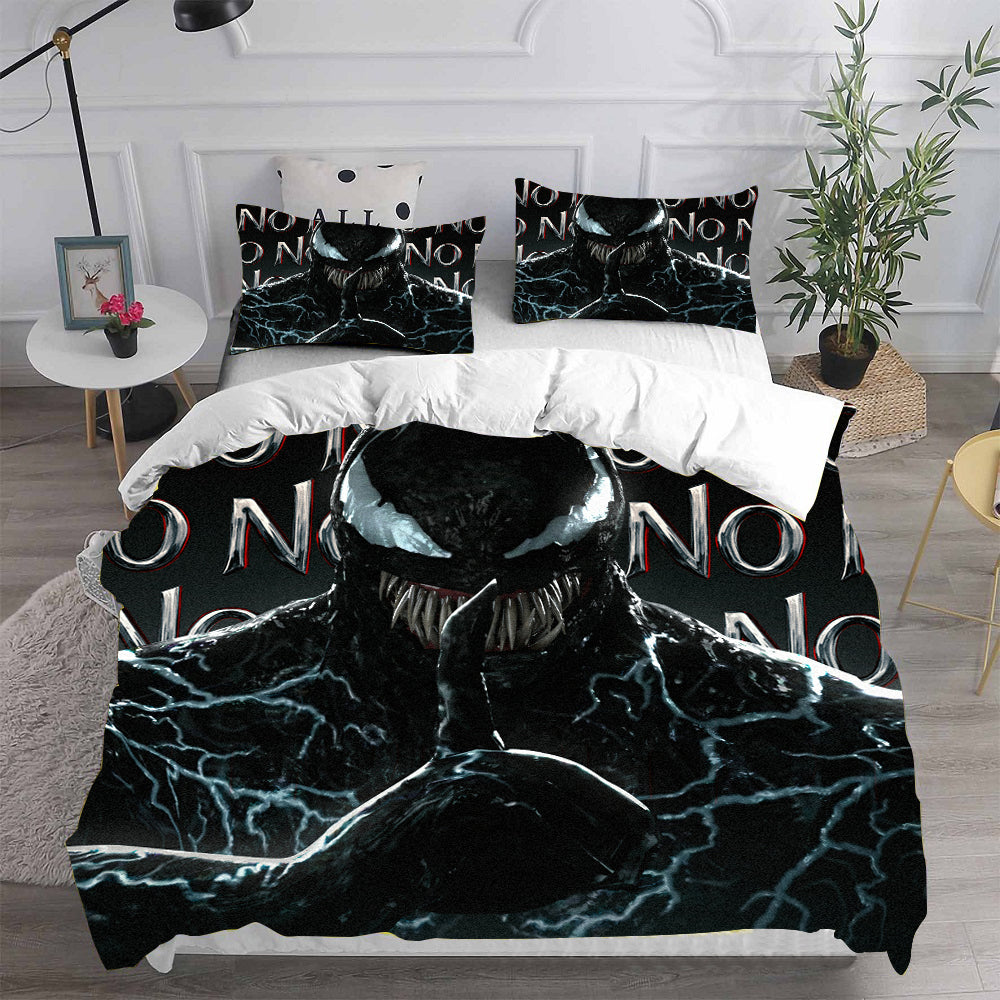 Venom 2 Let There Be Carnage Cosplay Bedding Set Quilt Cover
