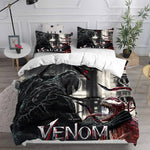 Venom 2 Let There Be Carnage Cosplay Bedding Set Quilt Cover