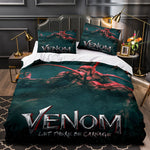 Venom Let There Be Carnage Cosplay Bedding Set Duvet Covers Bed Sets