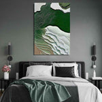 Canvas Print: "Verdant Cliffs II"