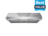 36 Inch 900 CFM Under Cabinet Range Hood - VICTORY Verona