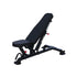 Vertical Flat to Incline Bench - Muscle D Fitness - Sturdy Adjustable Flat to Incline Bench