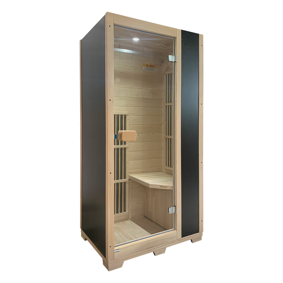 Blisspod | Vienna | Far Infrared Sauna | Canadian Hemlock Very Low EMF | 72.8