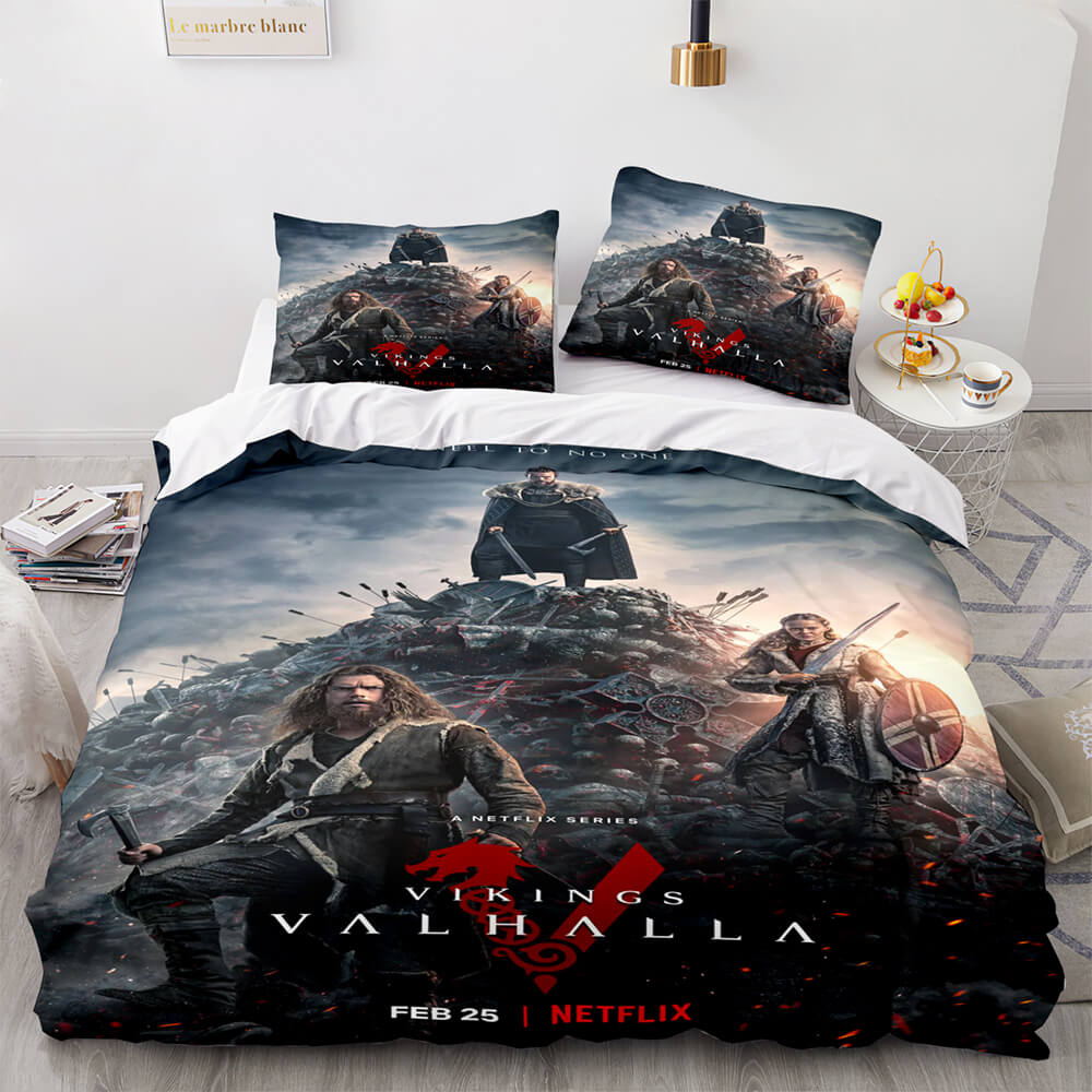 Vikings Valhalla Rising Bedding Set Quilt Duvet Cover Bed Sets