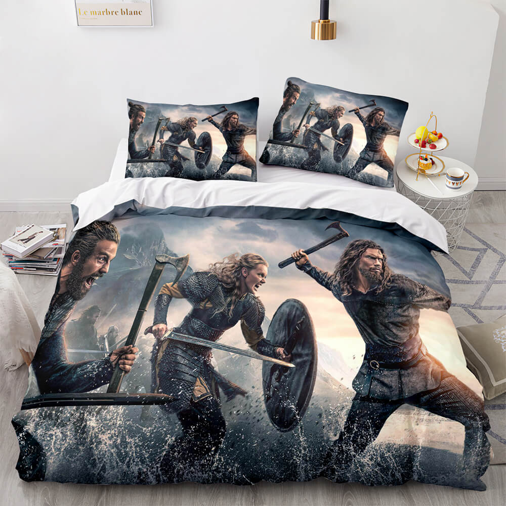 Vikings Valhalla Rising Bedding Set Quilt Duvet Cover Bed Sets