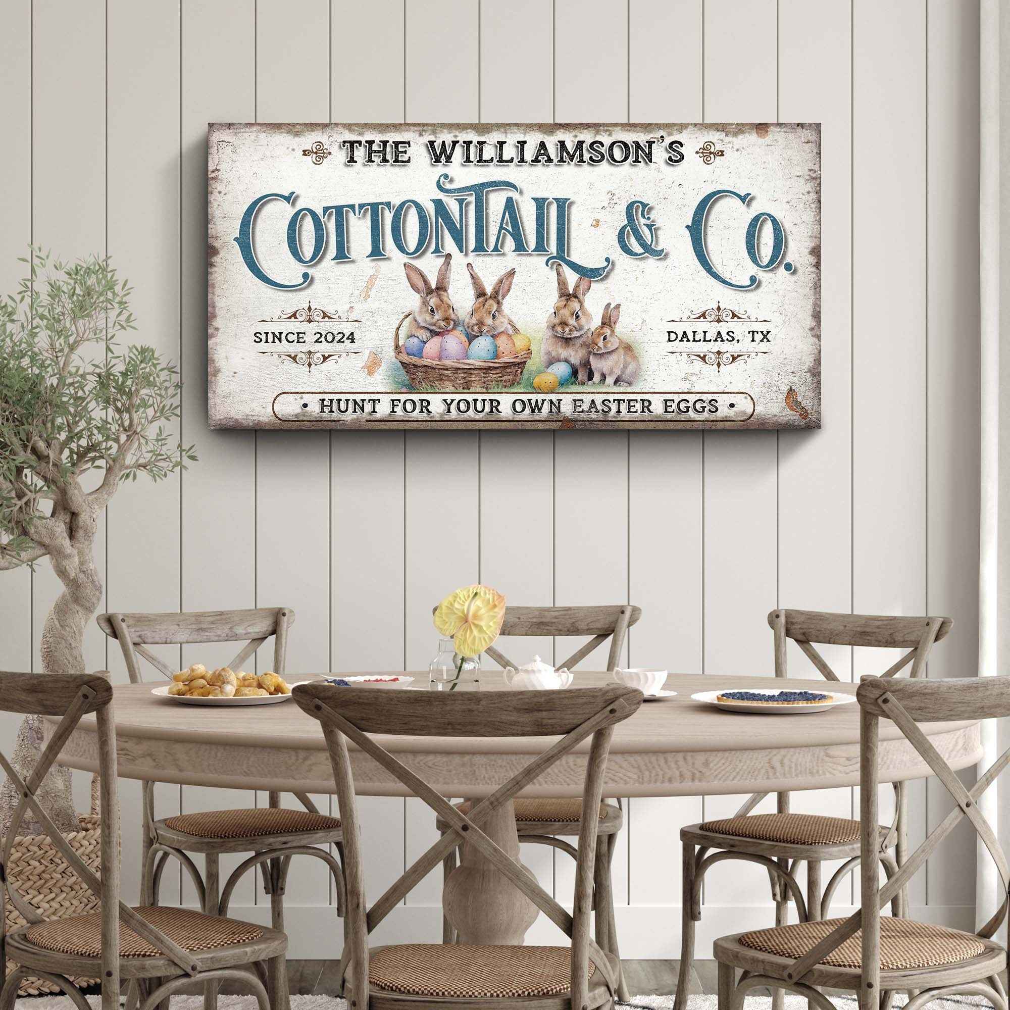 Vintage Easter Sign II