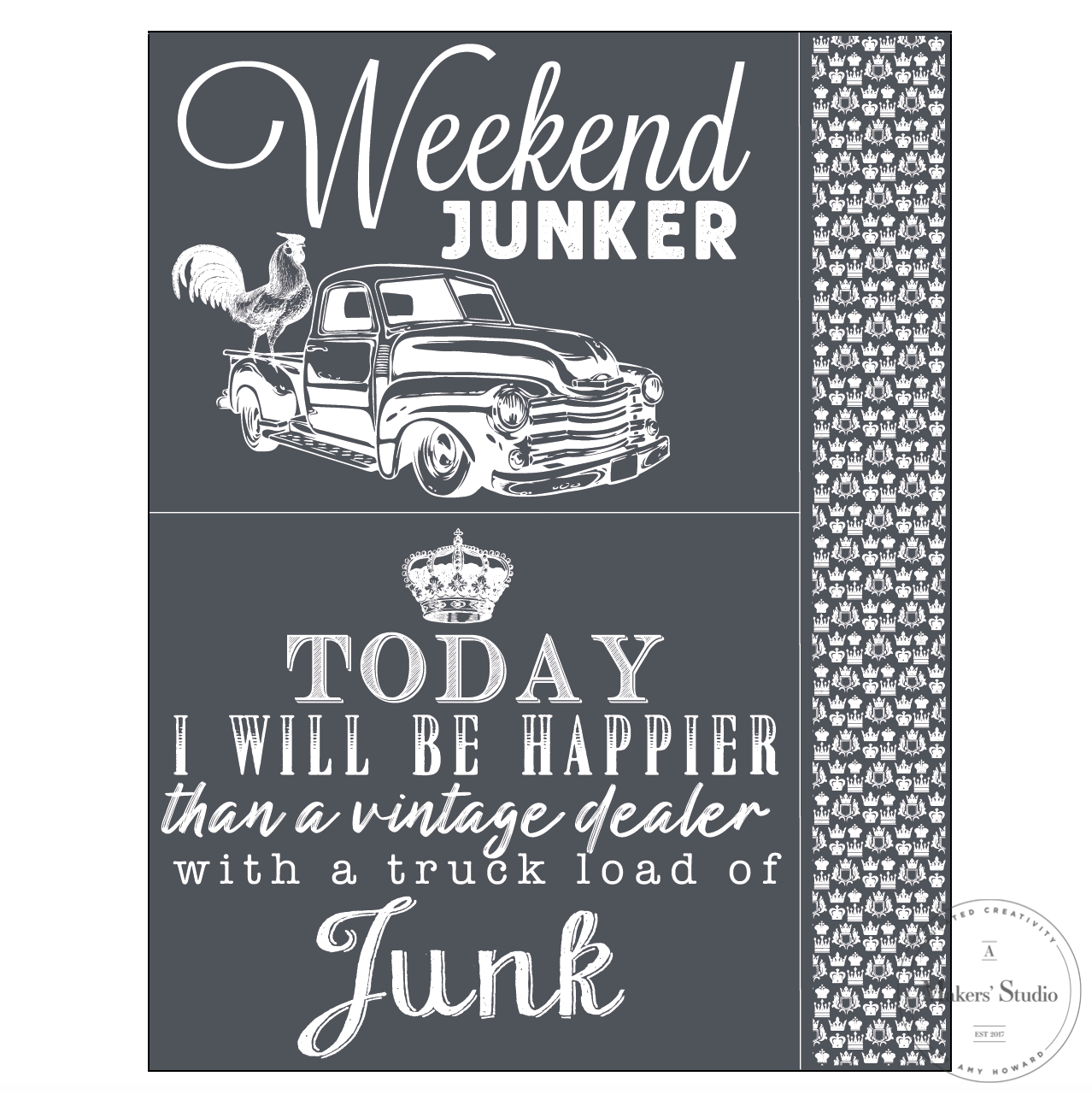 Vintage Junk - Mesh Stencil 8.5x11