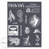 Vintage Oddities - Mesh Stencil 9x12