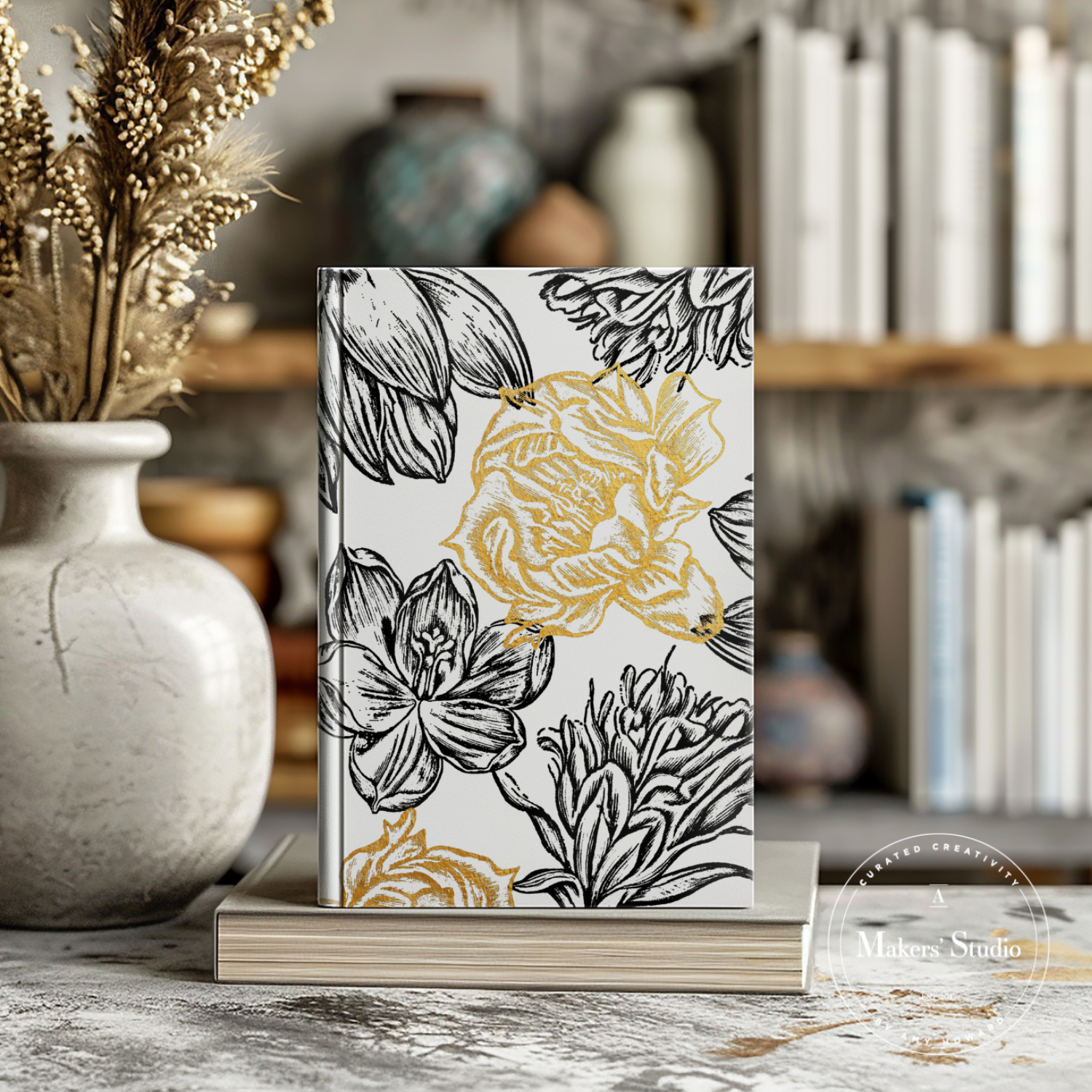 Vintage Floral Art - Mesh Stencil 12x18