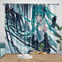 Vocaloid Miku Hatsune Curtains Blackout Window Drapes