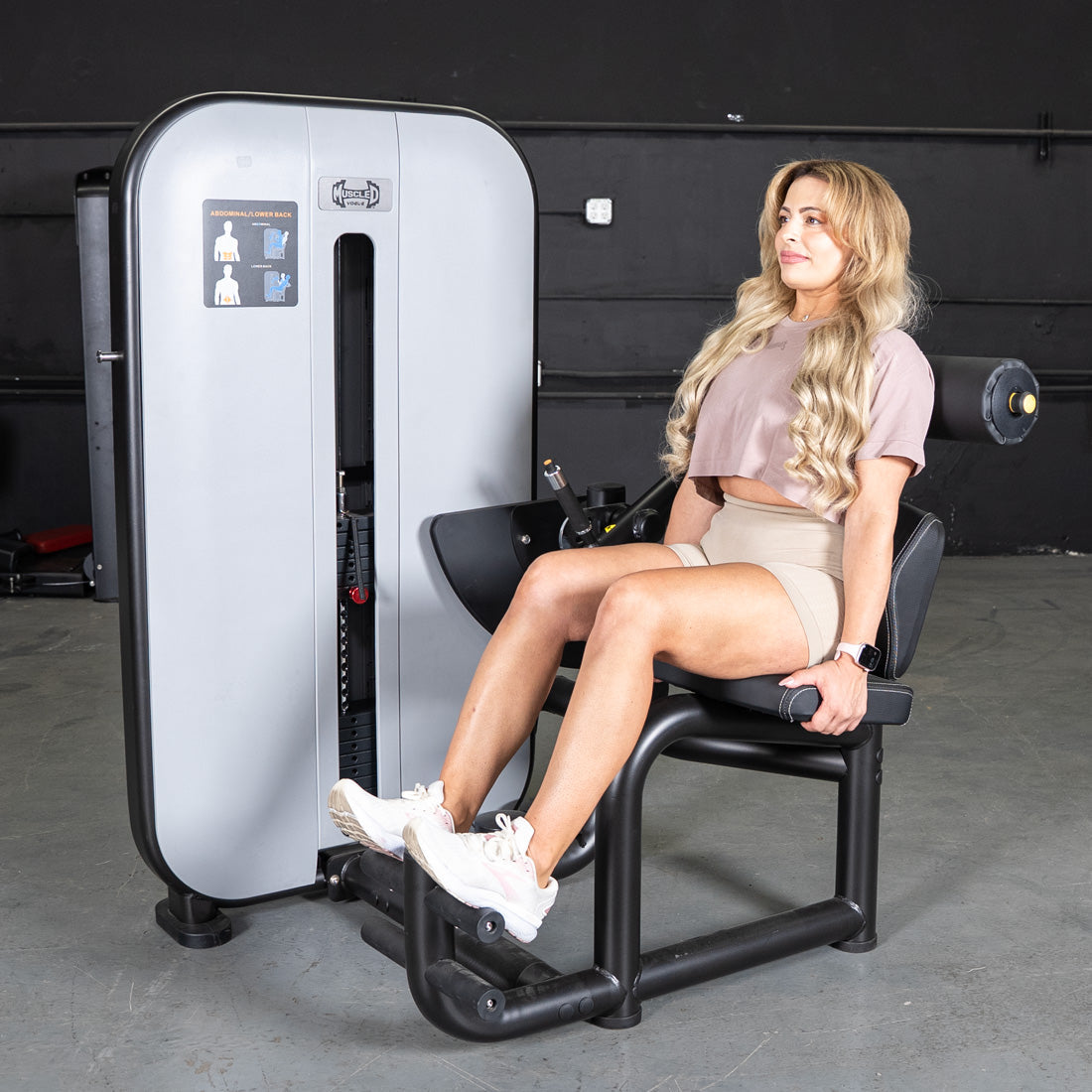Vogue Selectorized AB/Back Combo | Muscle D Fitness Core Machine