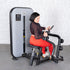 Vogue Seated Row - Muscle D Fitness -  Adjustable Seat - Pin Selectorized - Lat Workout