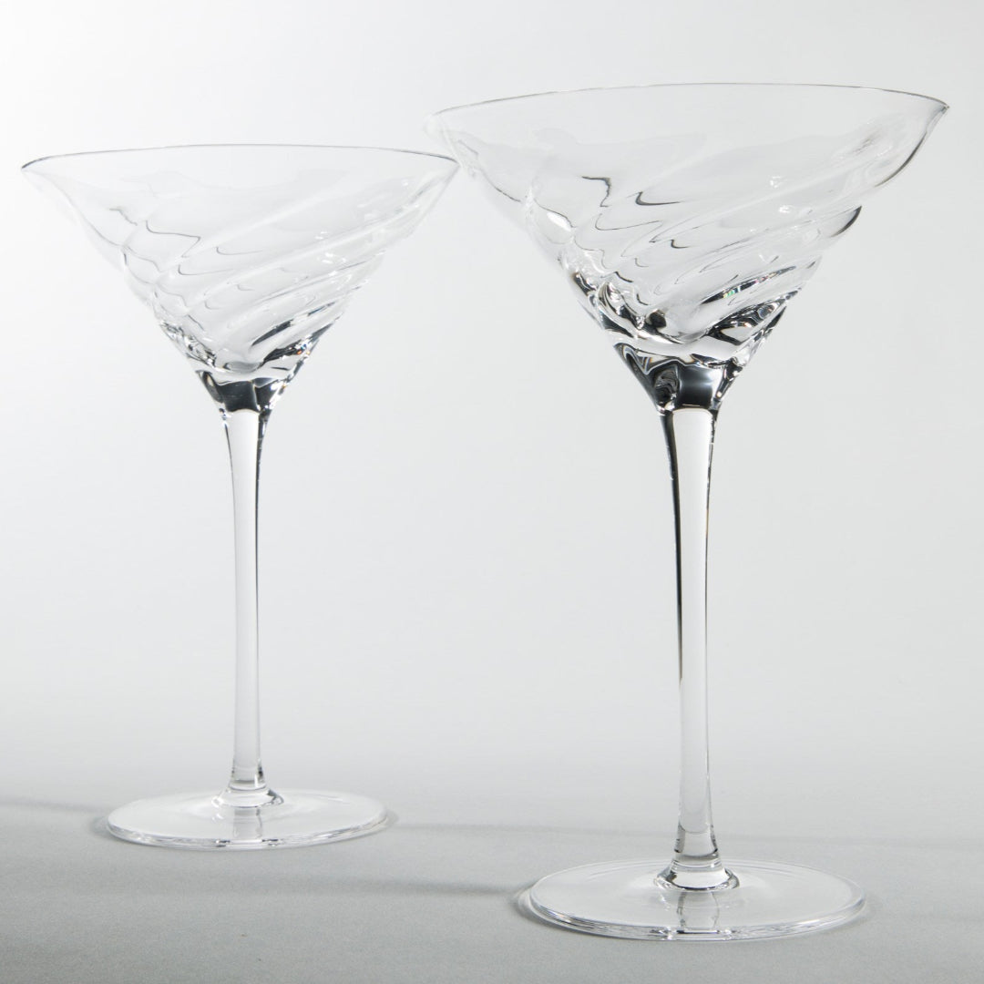 Vortex Martini Glass