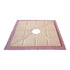GURU W-S heavy duty shower tray four slopes for square drains - Tundra Globe