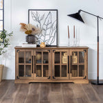 Abigail 58" Farmhouse 4 Door TV Stand
