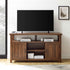 Grooved Door 58" Highboy TV Stand