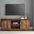 70" Sliding Barn Door TV Console