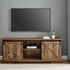 70" Sliding Barn Door TV Console