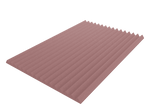 3 Inch Acoustic Foam Wedge Style Panels - 13 Color Options