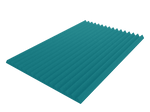3 Inch Acoustic Foam Wedge Style Panels - 13 Color Options