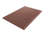 4 Inch Acoustic Foam Wedge Style Panels - 13 Color Options