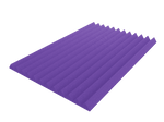 4 Inch Acoustic Foam Wedge Style Panels - 13 Color Options