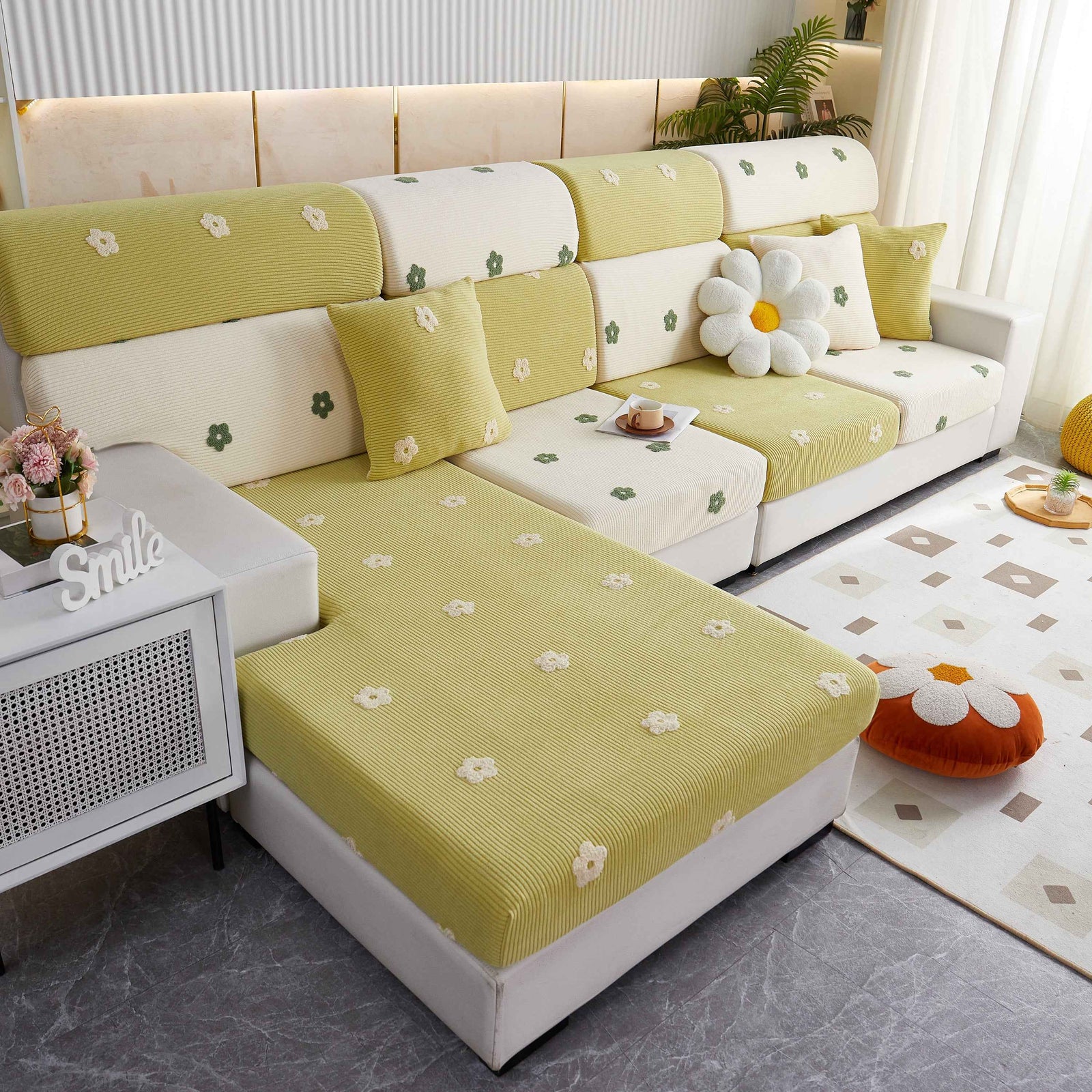 Polar Fleece Sofa Cushion Covers for Sofa 1/2/3/4 Seater, Best Seat Covers for Dogs, Pet Couch Protector