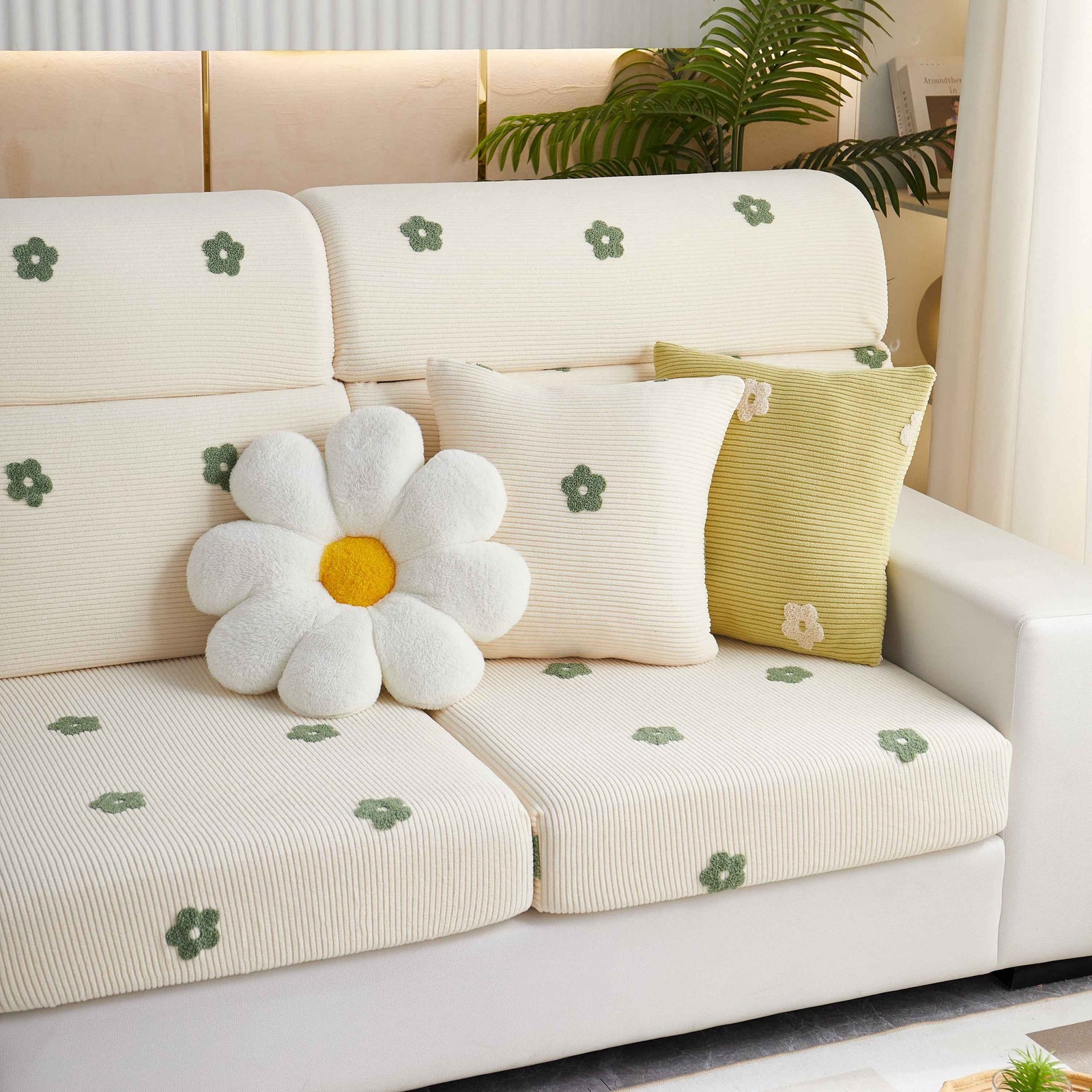 Polar Fleece Sofa Cushion Covers for Sofa 1/2/3/4 Seater, Best Seat Covers for Dogs, Pet Couch Protector